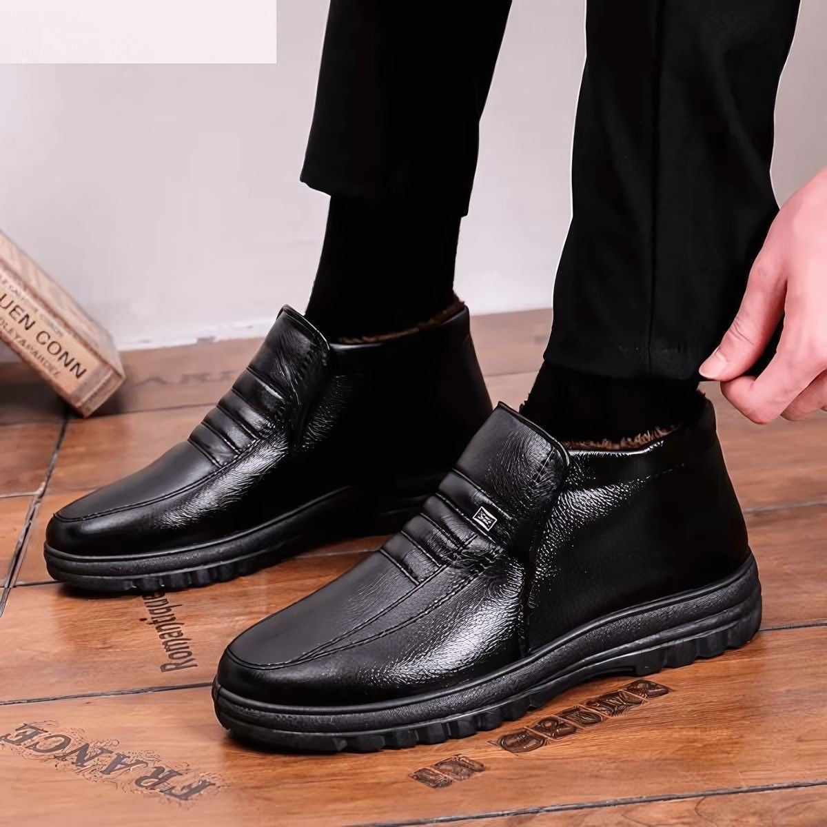 Bota Masculina de Inverno Forth Forrada em Lã