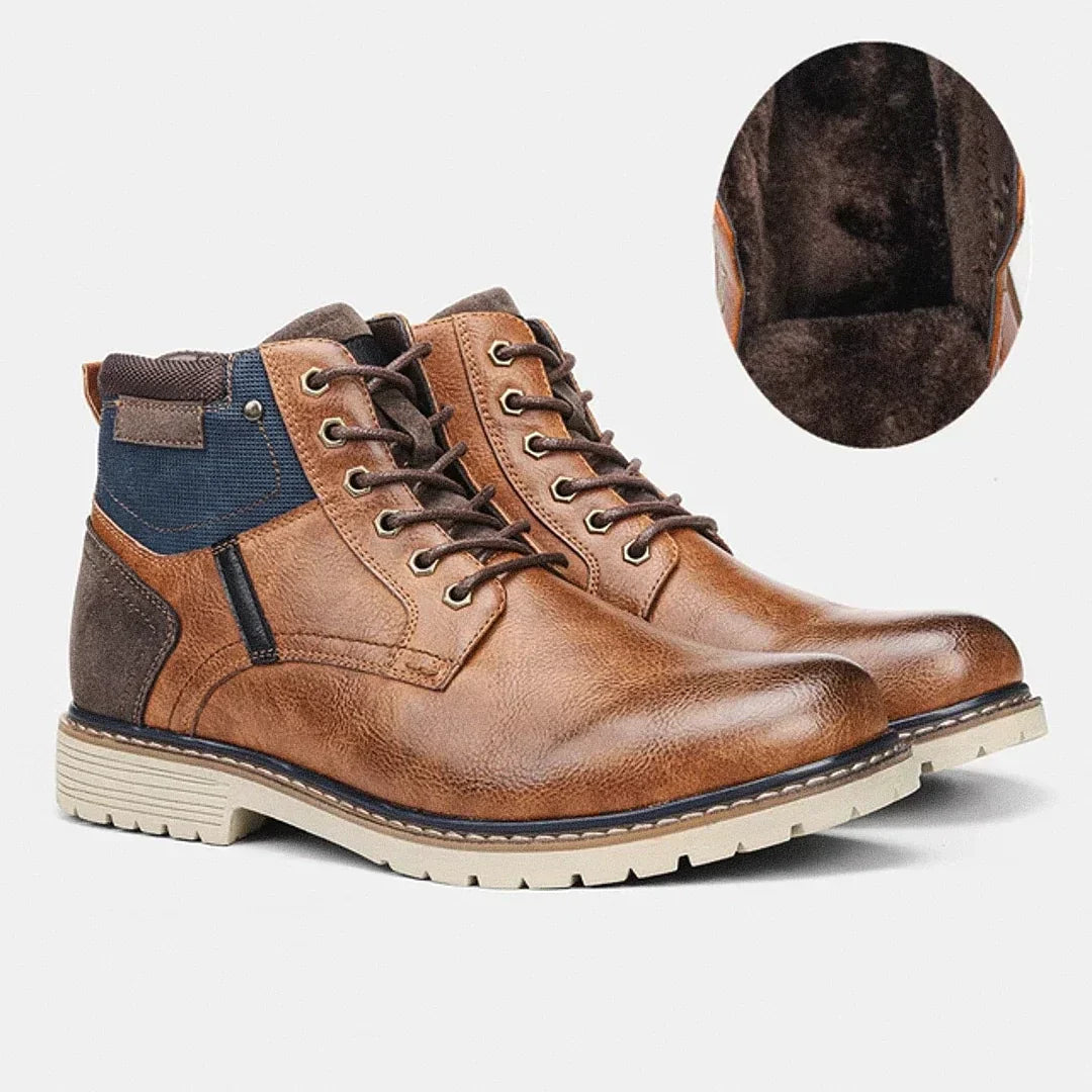 Bota Masculina de Couro Forth Michigan