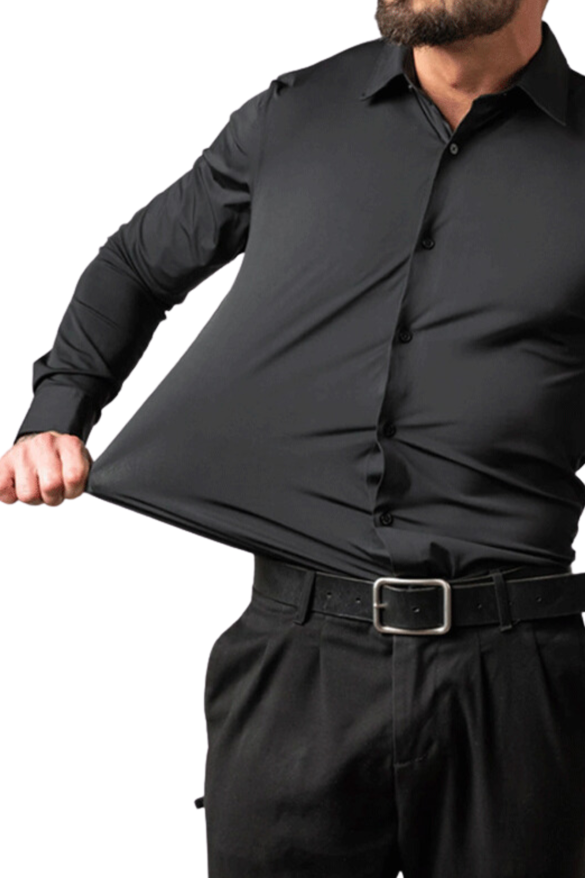 Camisa Social Malha Gelada Forth