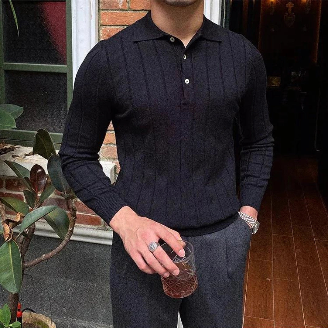 Camisa Polo de Manga Longa Forth