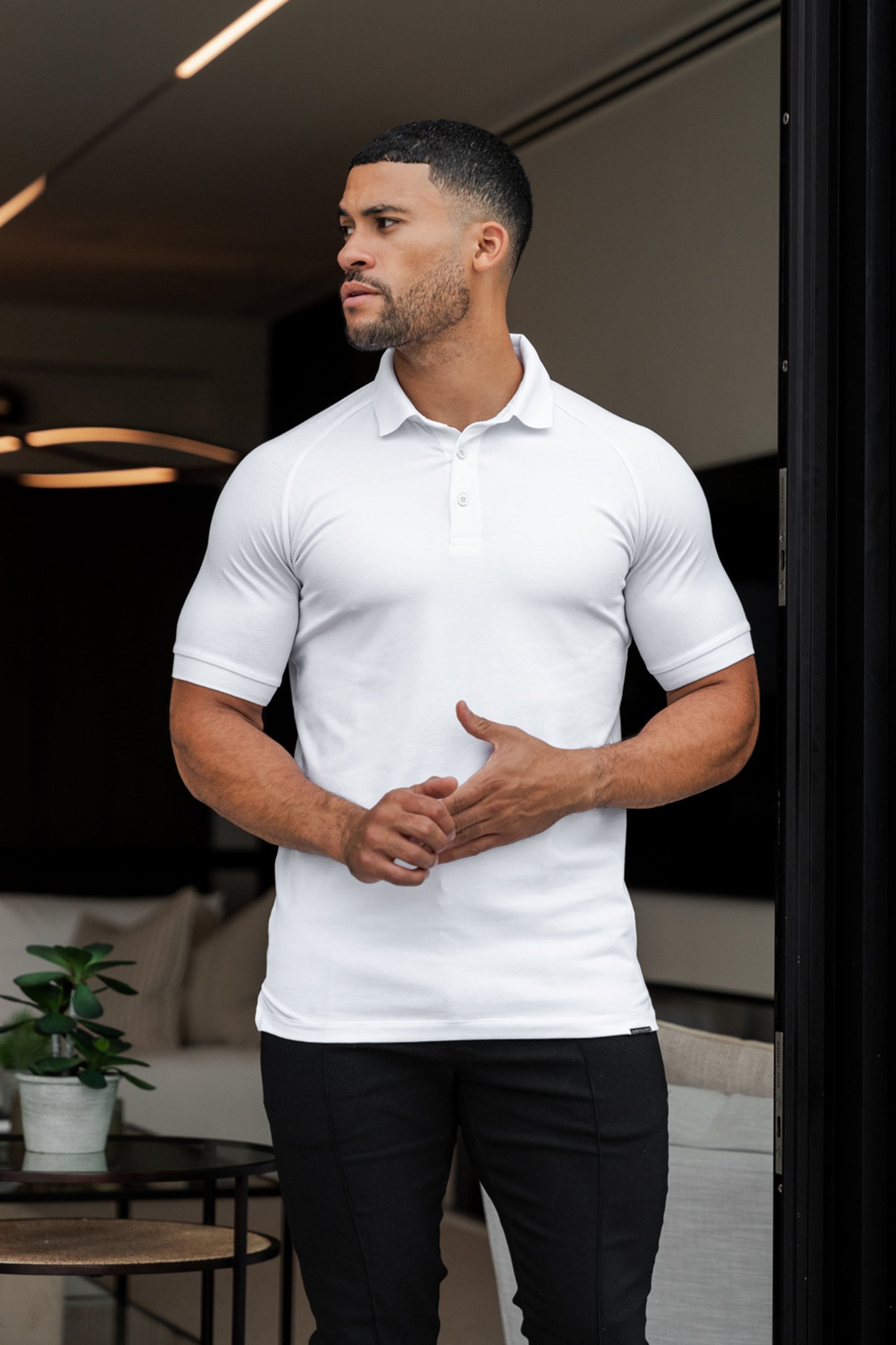 Camisa Polo Masculina Forth Amalfi Branca