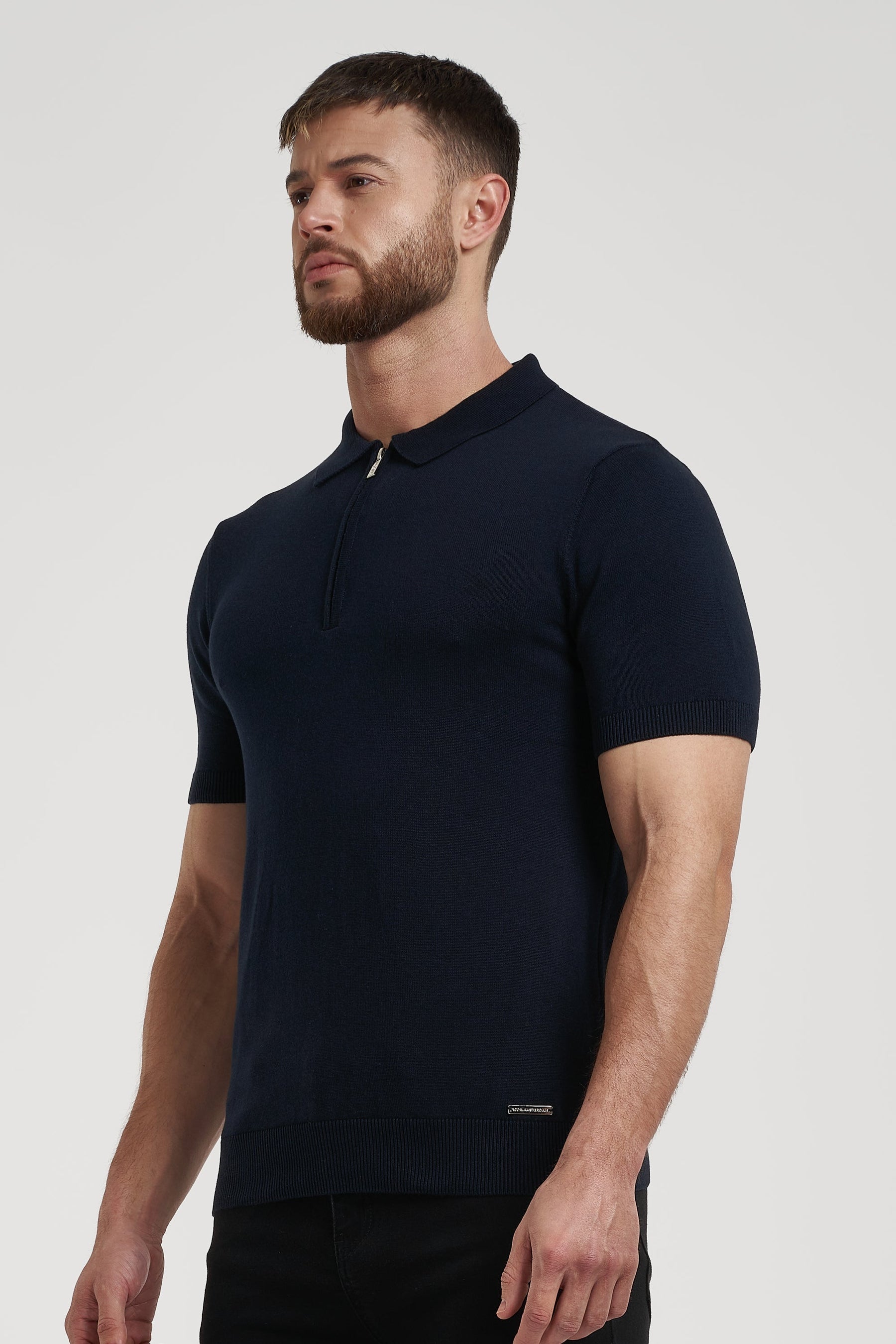 Camisa Polo Masculina Forth Azul Escuro