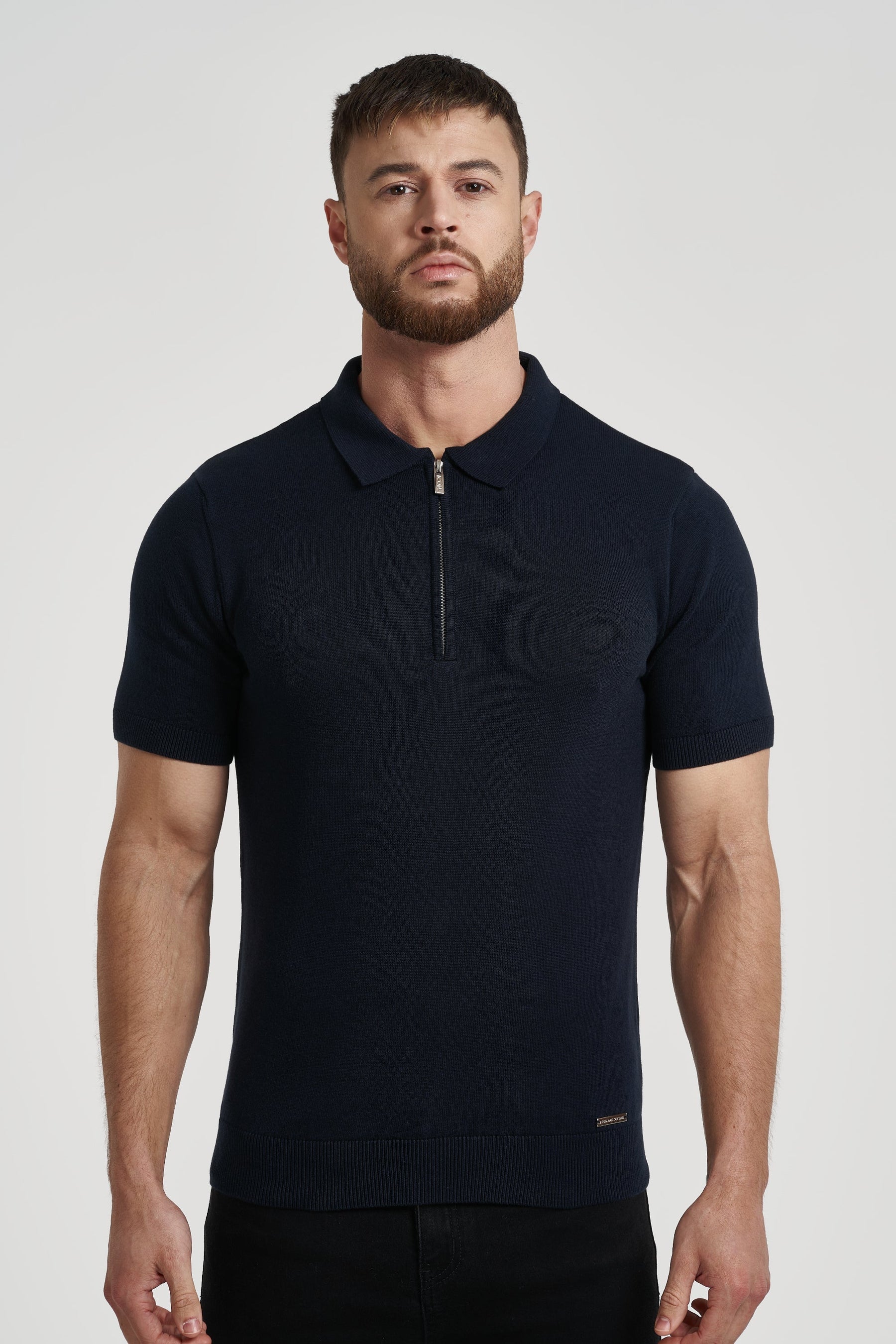 Camisa Polo Masculina Forth Azul Escuro