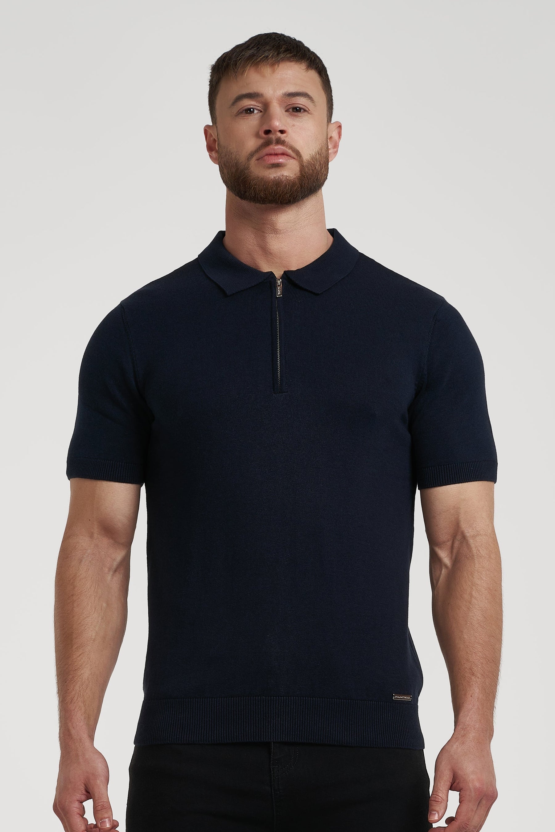 Camisa Polo Masculina Forth Azul Escuro