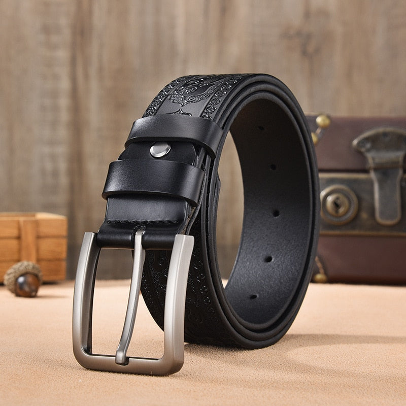 Cinto Masculino de Couro Forth Orion