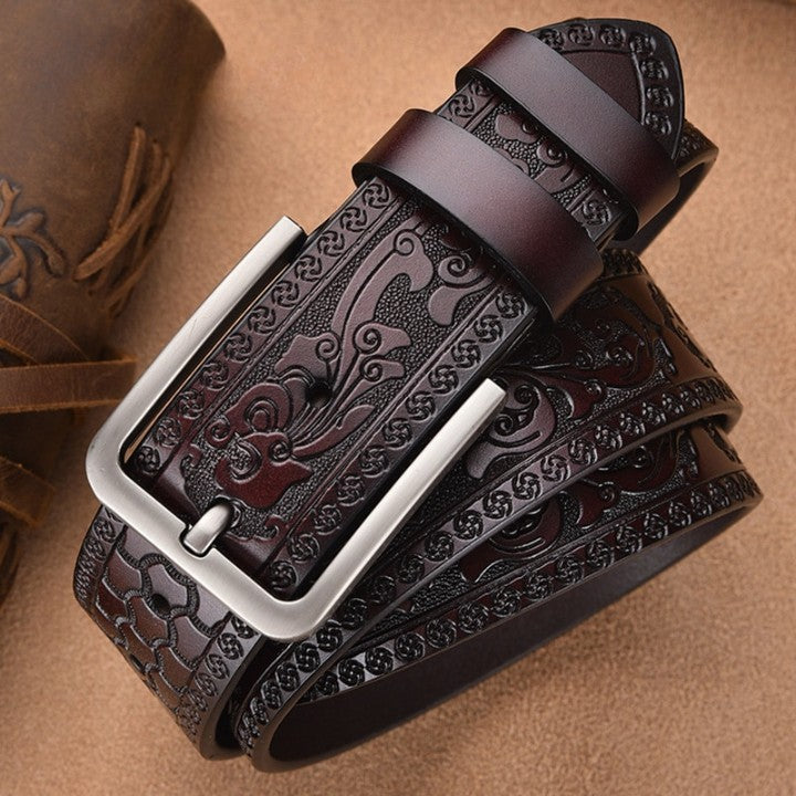 Cinto Masculino de Couro Forth Orion