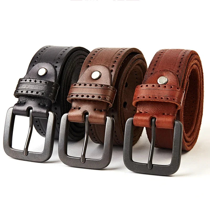 Cinturón de cuero para hombre Forth Royal