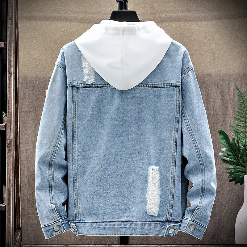 Jaqueta Jeans Masculina Forth StreetWear