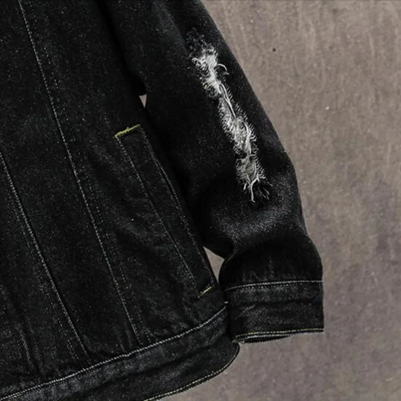 Jaqueta Jeans Masculina Forth StreetWear