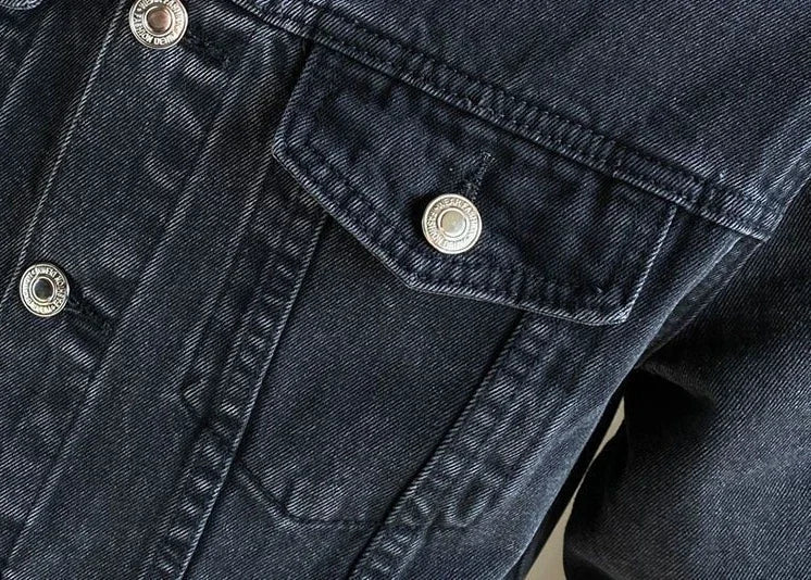 Jaqueta Jeans Masculina Forth com Botões