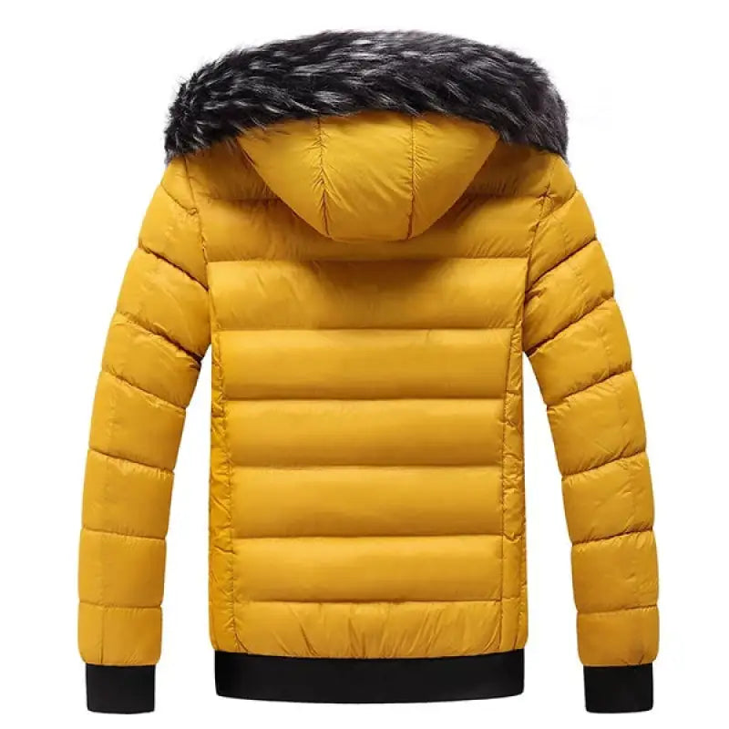 Jaqueta Puffer Masculina Capuz Forrado Forth