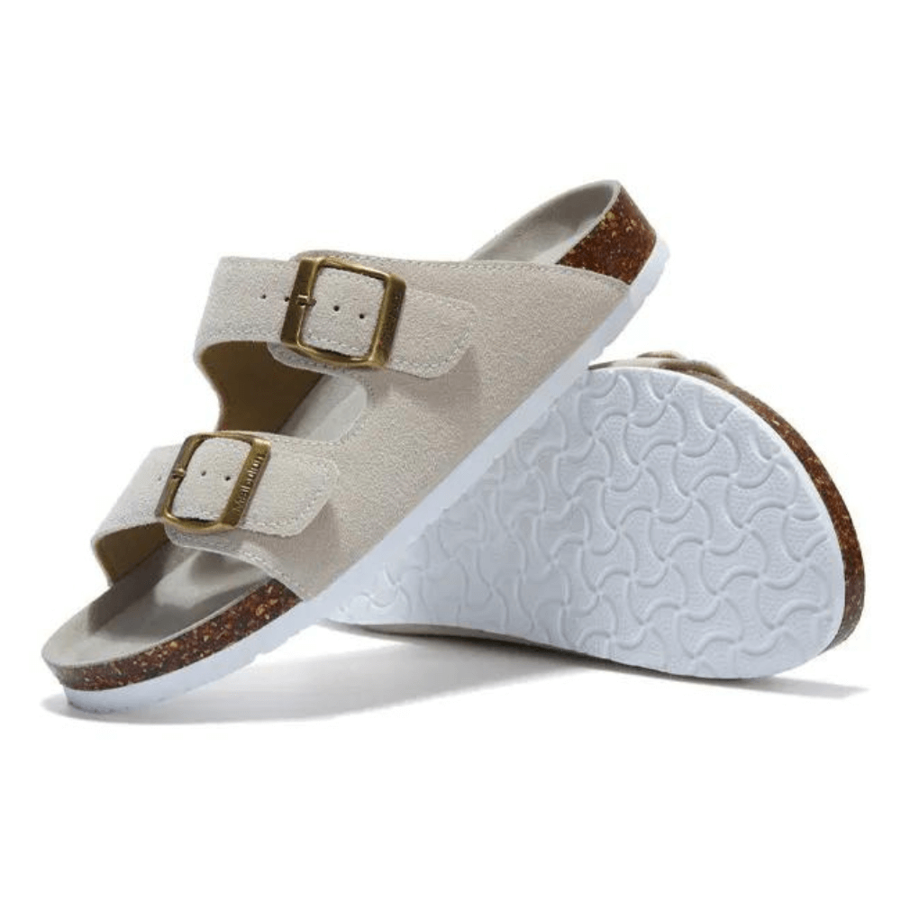 Sandália Masculina Birken Forth - Creme