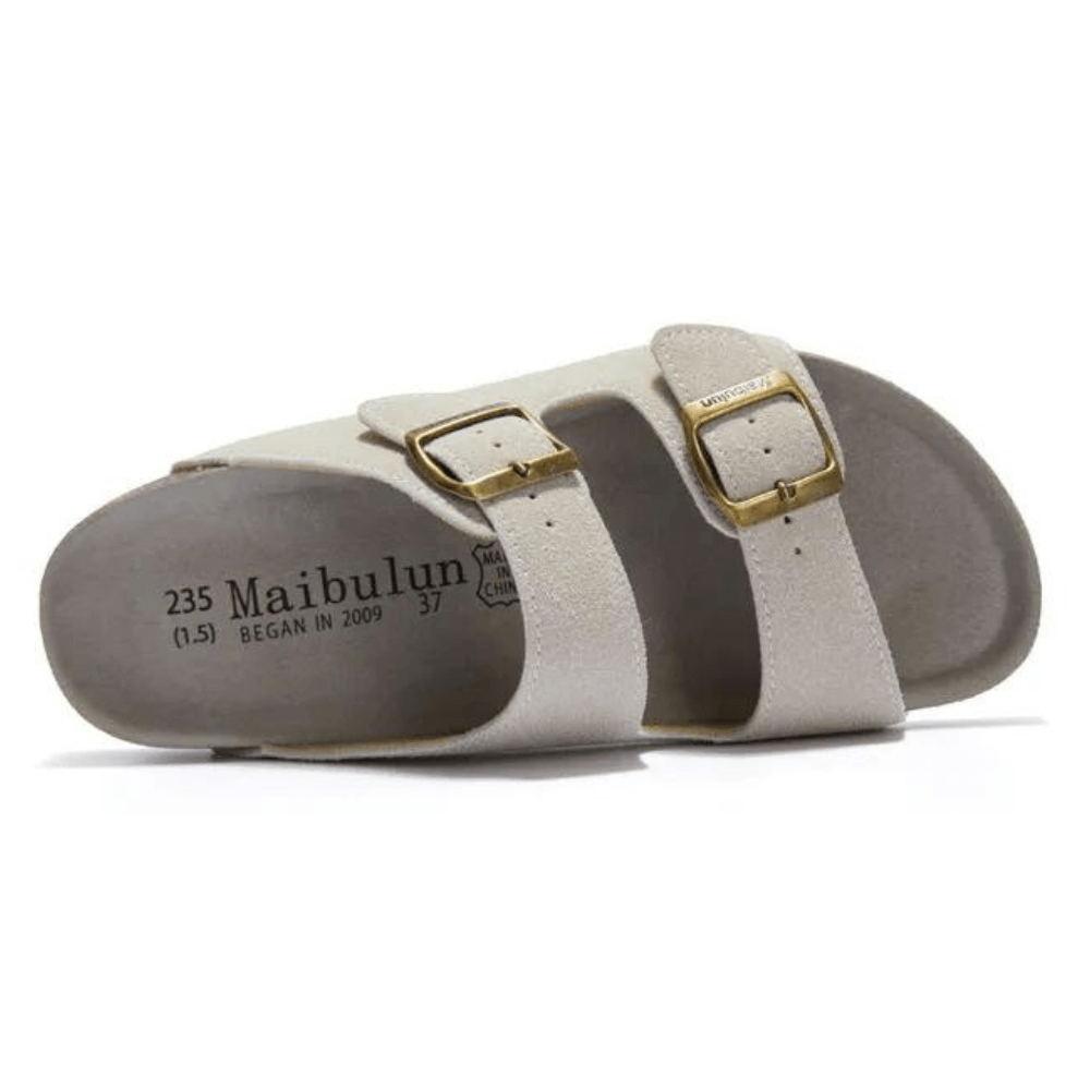 Sandália Masculina Birken Forth - Creme
