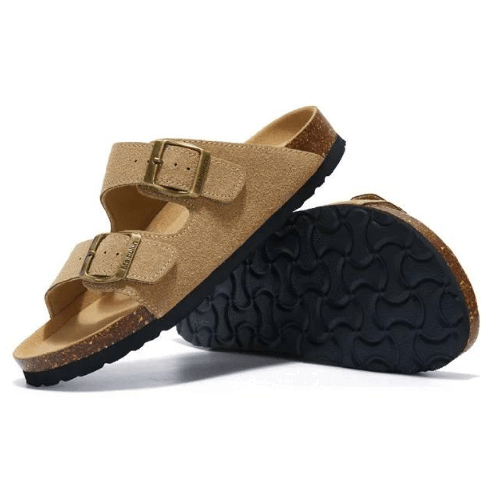 Sandália Masculina Birken Forth - Marrom Claro