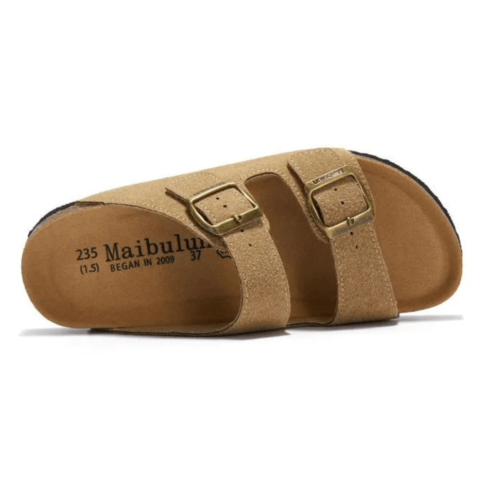Sandália Masculina Birken Forth - Marrom Claro