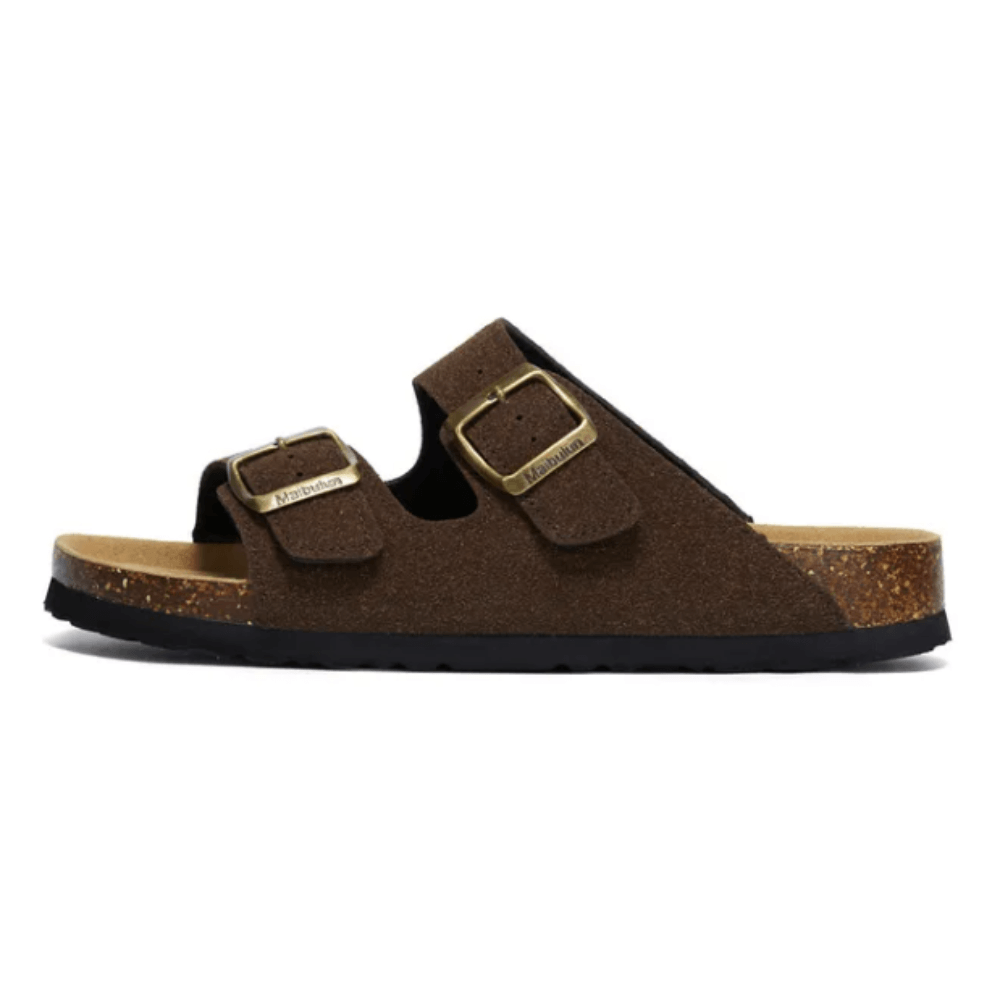 Sandália Masculina Birken Forth - Marrom Escuro