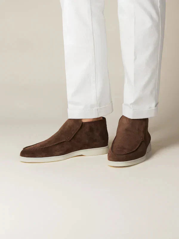 Mocassim de Camurça Masculino Elegance Forth Marrom