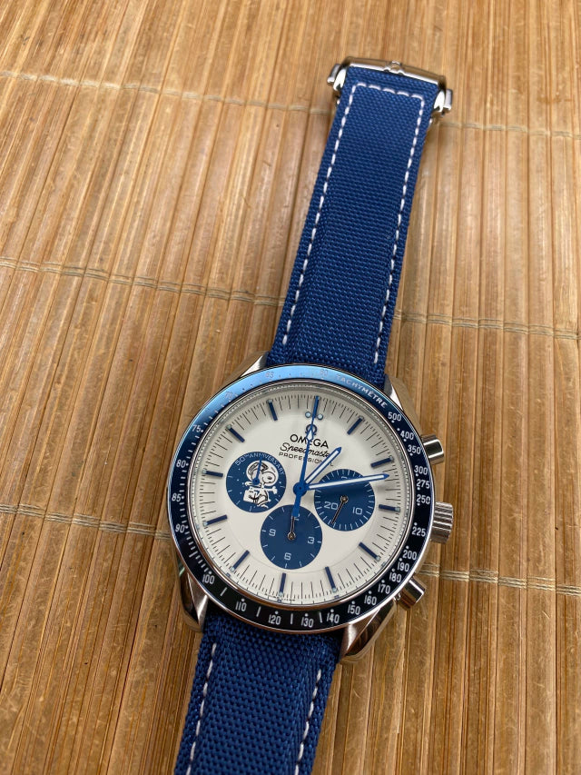 Relógio Masculino Bacán Branco e Azul – Estilo ÉPICO Pras Tuas Conquistas