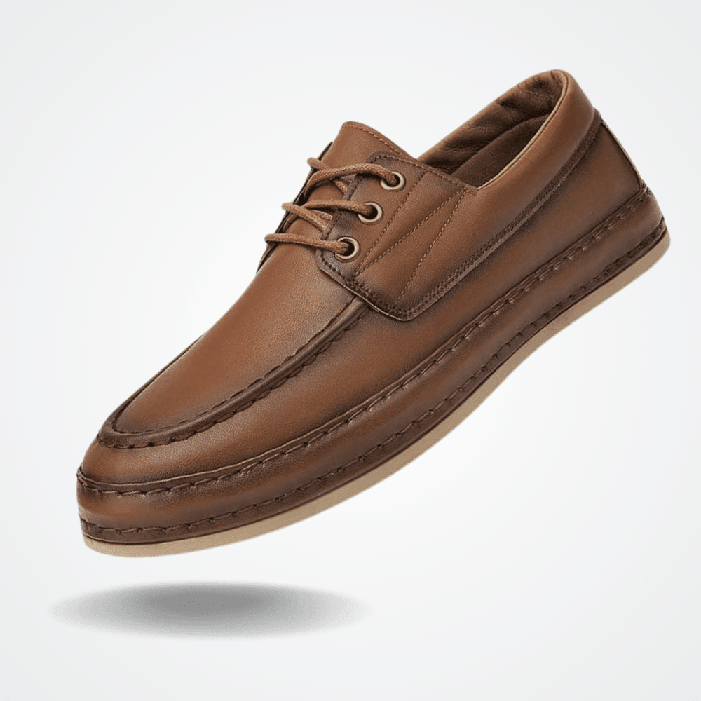 Mocassim Dockside Masculino de Couro Forth