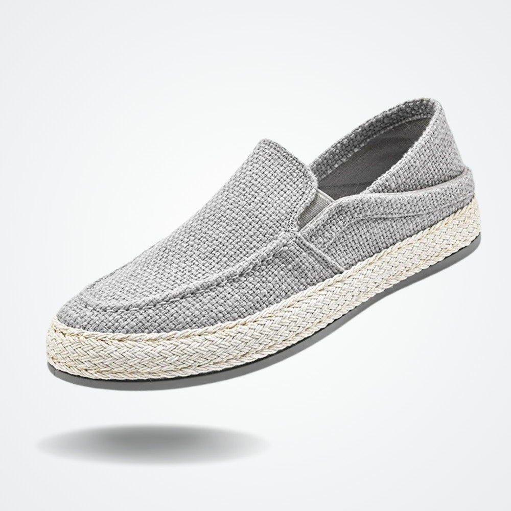 Mocassim Slip On Masculino de Linho Forth Santa Giulia