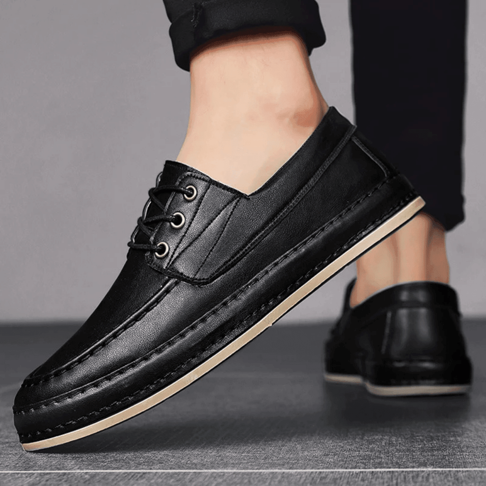 Mocassim Dockside Masculino de Couro Forth
