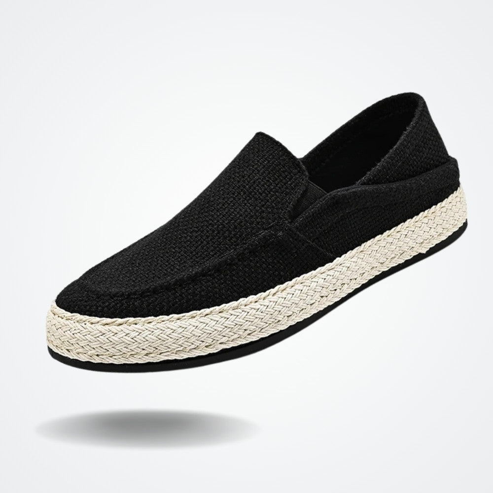Mocassim Slip On Masculino de Linho Forth Santa Giulia