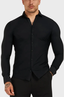 Camisa Social Malha Gelada Forth