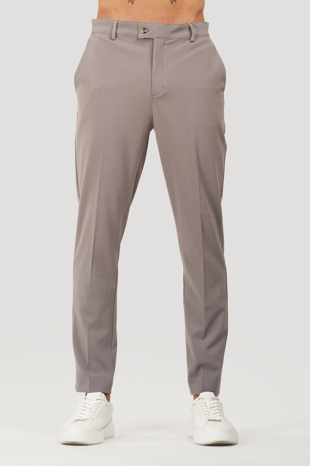 Calça Alfaiataria Masculina Milano Forth Cinza
