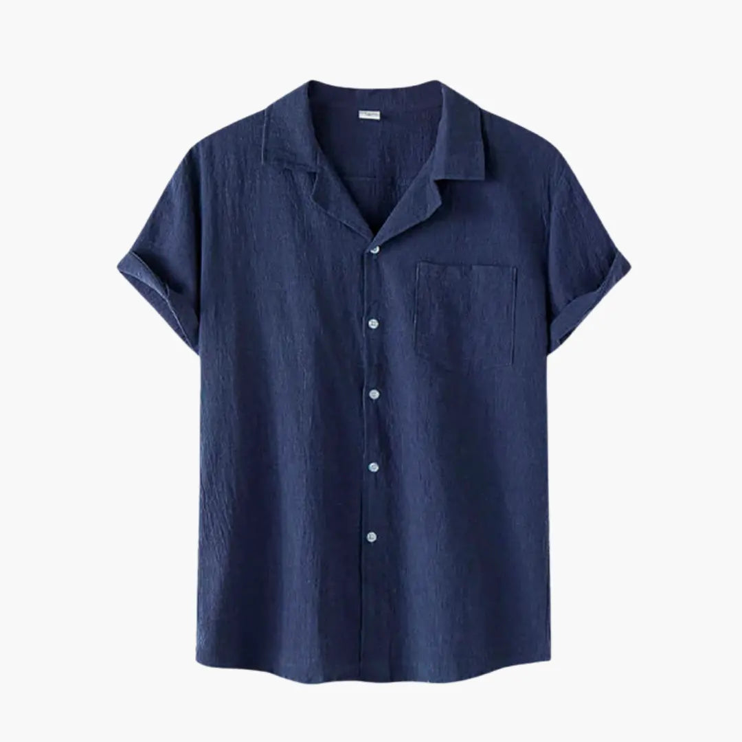 Camisa Masculina Manga Curta Forth Cuban