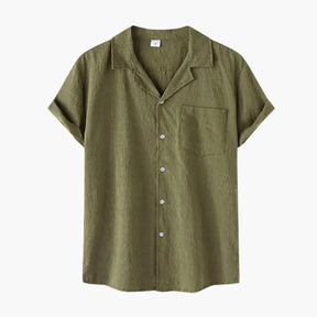 Camisa Masculina Manga Curta Forth Cuban