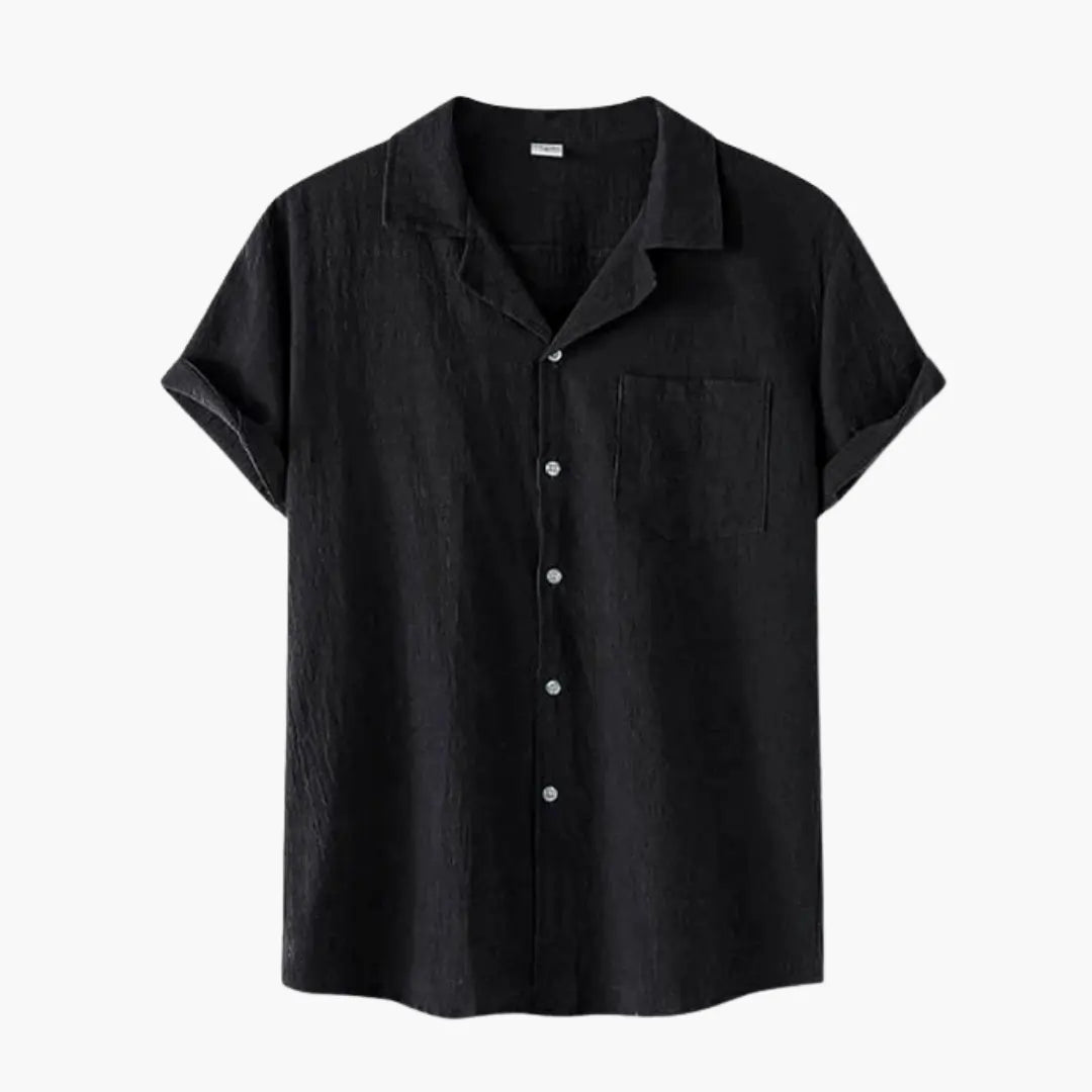 Camisa Masculina Manga Curta Forth Cuban