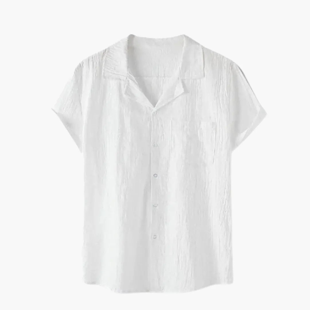 Camisa Masculina Manga Curta Forth Cuban