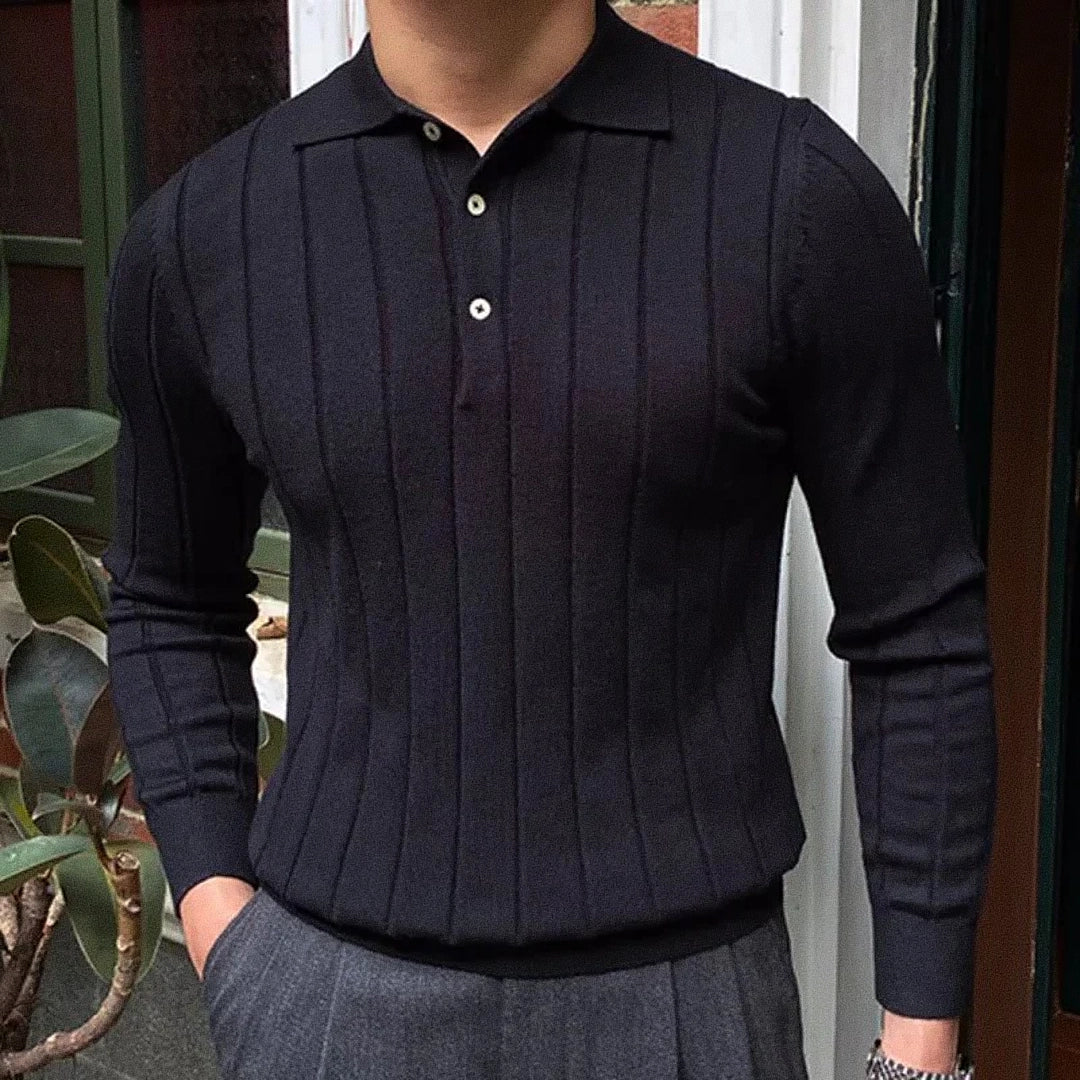 Camisa Polo de Manga Longa Forth