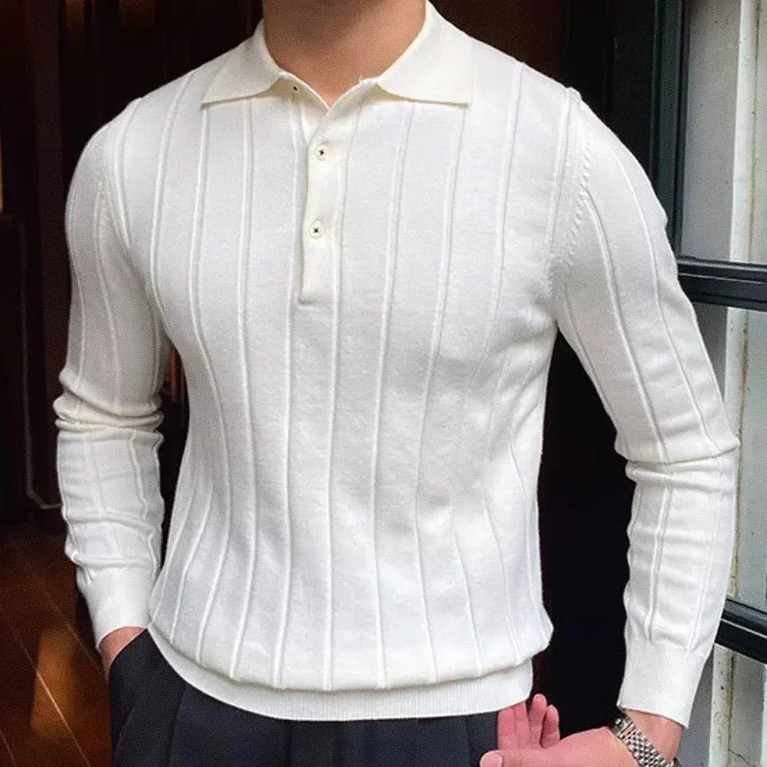 Camisa Polo de Manga Longa Forth