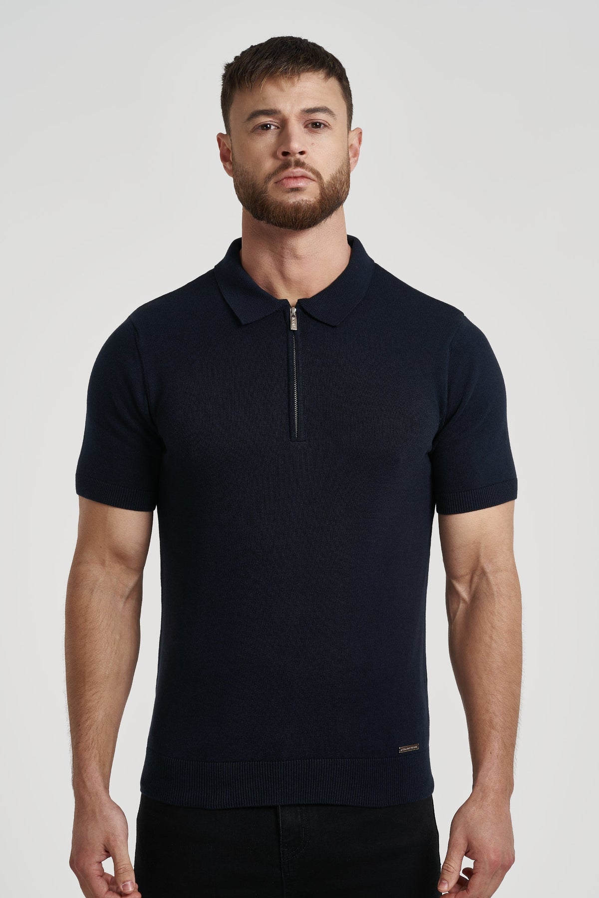 Camisa Polo Masculina Forth Azul Escuro