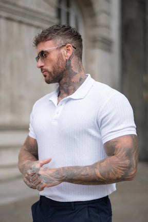 Camisa Polo Masculina Milano Forth Branca