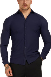 Camisa Social Malha Gelada Forth