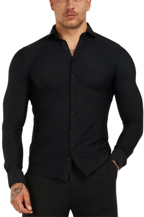 Camisa Social Malha Gelada Forth