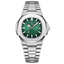 Relógio Masculino Poedagar Deluxe Prata | Pulseira de Couro