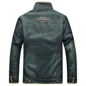 Jaqueta Jeans Masculina Forth Acolchoada