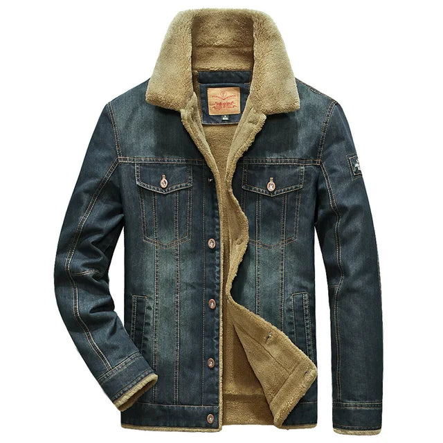 Jaqueta Jeans Masculina Forth Acolchoada