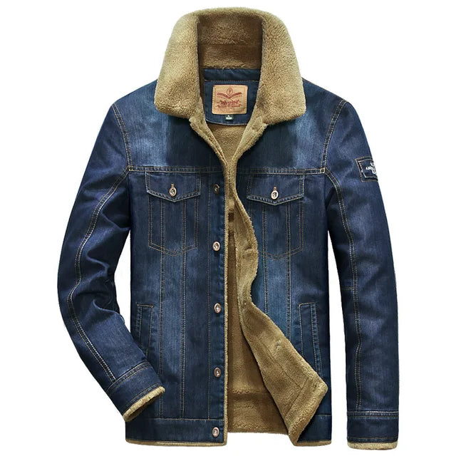 Jaqueta Jeans Masculina Forth Acolchoada