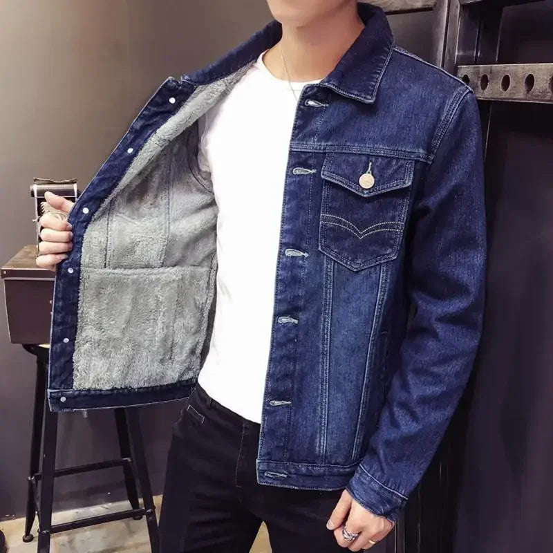 Jaqueta Jeans Masculina Forth Casual