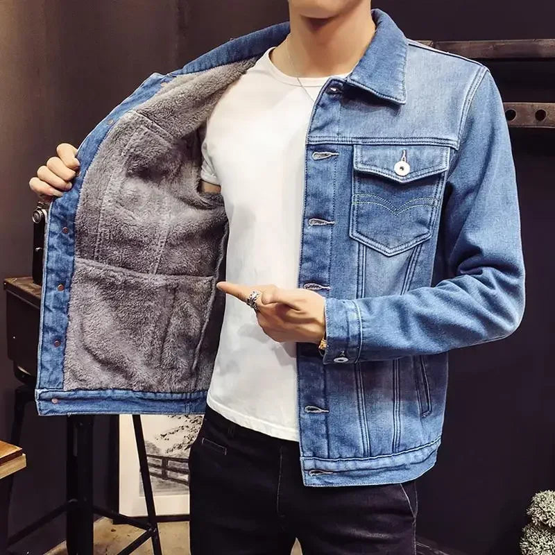 Jaqueta Jeans Masculina Forth Casual