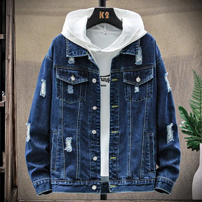 Jaqueta Jeans Masculina Forth StreetWear