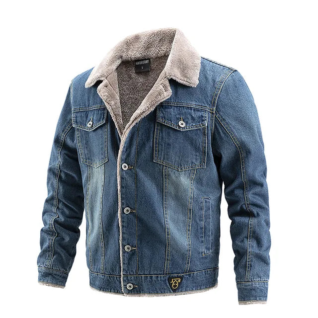 Jaqueta Jeans Masculina Forth com Interior Forrada