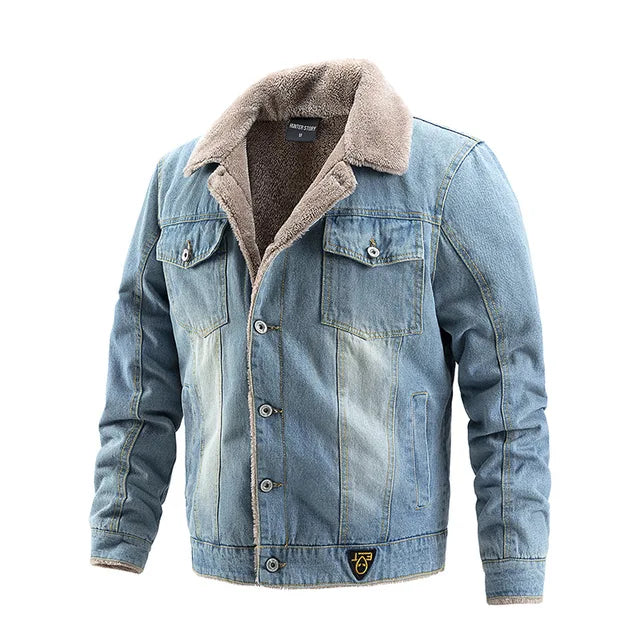 Jaqueta Jeans Masculina Forth com Interior Forrada