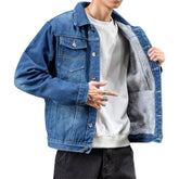 Jaqueta Masculina Jeans Acolchoado Forth Premium