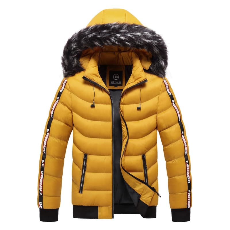 Jaqueta Puffer Masculina Capuz Forrado Forth