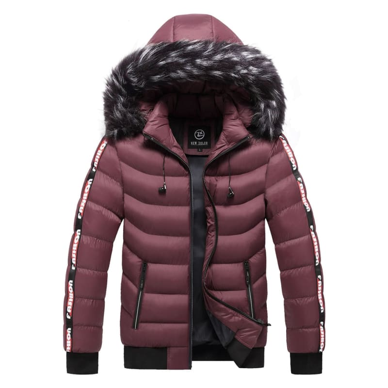 Jaqueta Puffer Masculina Capuz Forrado Forth